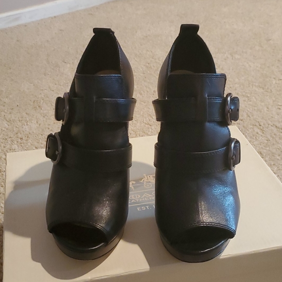 Coach open toe booties - Picture 2 of 5